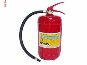 Порошковый огнетушитель. Фото: granit-salamandra.ru Порошковый огнетушитель. Фото: granit-salamandra.ru