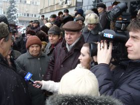 Уличная акция, фото  корреспондента телекомпании "Тверской проспект" Уличная акция, фото  корреспондента телекомпании "Тверской проспект"