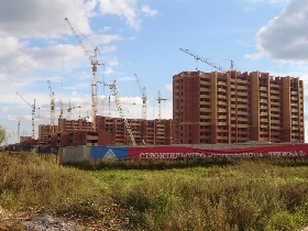 Микрорайон в городе Домодедово. Застройщик "Дружба". Фото с сайта: www.househunter.ru Микрорайон в городе Домодедово. Застройщик "Дружба". Фото с сайта: www.househunter.ru