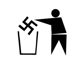 Свастику - в урну, изображение http://www.a-archive.org/ Свастику - в урну, изображение http://www.a-archive.org/