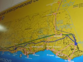 План строительства электросетей в Сочи, фото Светланы Кравченко, Каспаров.Ru План строительства электросетей в Сочи, фото Светланы Кравченко, Каспаров.Ru