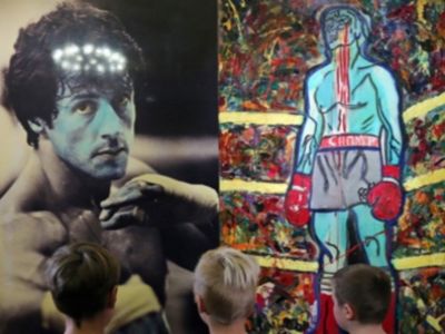 Выставка картин Сталлоне (itar-tass) Выставка картин Сталлоне (itar-tass)