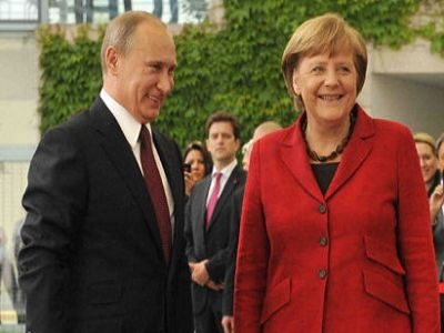 Путин и Меркель Путин и Меркель