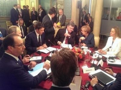 Встреча в Милане. Фото: ipressa.ua Встреча в Милане. Фото: ipressa.ua