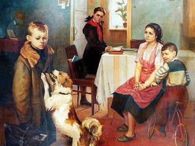 Ф.Решетников, "Опять двойка". Источник - lex-ter.ru Ф.Решетников, "Опять двойка". Источник - lex-ter.ru