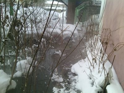 Речка из фекалий в Перми. Фото: progorod59.ru Речка из фекалий в Перми. Фото: progorod59.ru