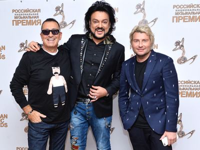 Александр Буйнов, Филипп Киркоров и Николай Басков. Фото: hellomagazine.com Александр Буйнов, Филипп Киркоров и Николай Басков. Фото: hellomagazine.com