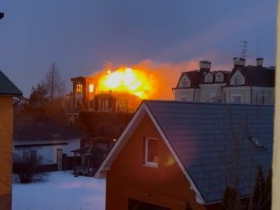 Штурм дома под Мытищами. Скрин видео: РБК