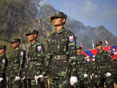 Солдаты Каренской национально-освободительной армии. Фото: www.rfa.org Солдаты Каренской национально-освободительной армии. Фото: www.rfa.org