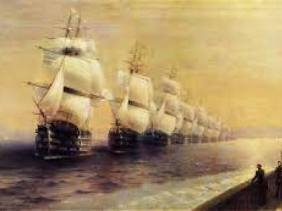 И.К. Айвазовский Смотр кораблей Черноморского флота И.К. Айвазовский Смотр кораблей Черноморского флота