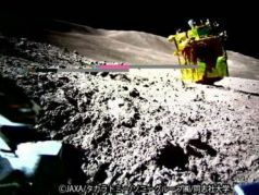 Космический аппарат SLIM на Луне. Фото: JAXA