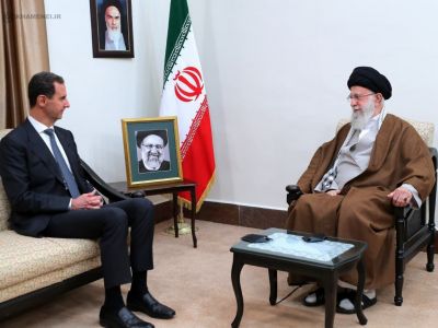Башар Асад и аятолла Али Хаменеи - верховный лидер Ирана, 30.05.24. Фото: khamenei.ir Башар Асад и аятолла Али Хаменеи - верховный лидер Ирана, 30.05.24. Фото: khamenei.ir