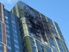 Атака на жилой дом. Фото: ekaterinburg.com